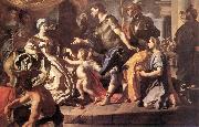 Francesco Solimena Dido Receiveng Aeneas and Cupid Disguised as Ascanius Germany oil painting artist
